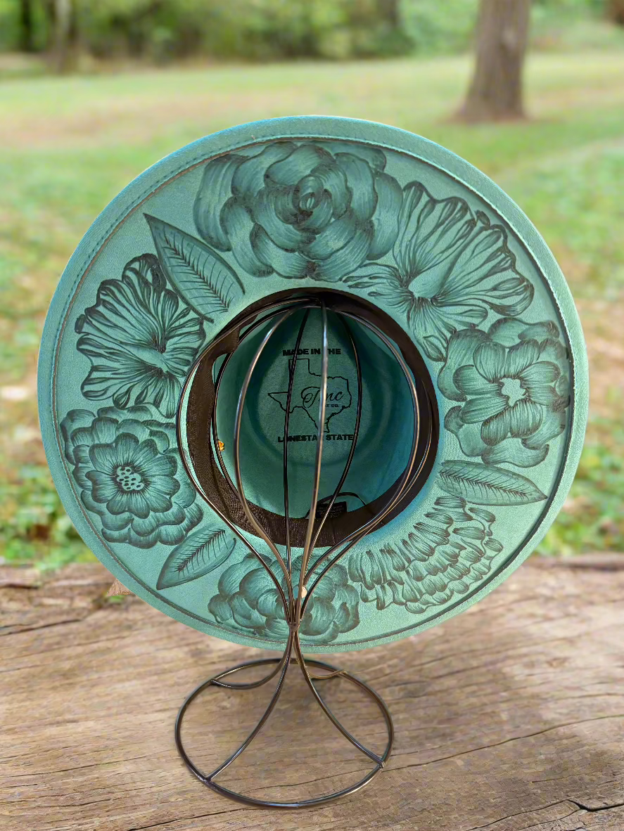 Floral Fantasy: Teal