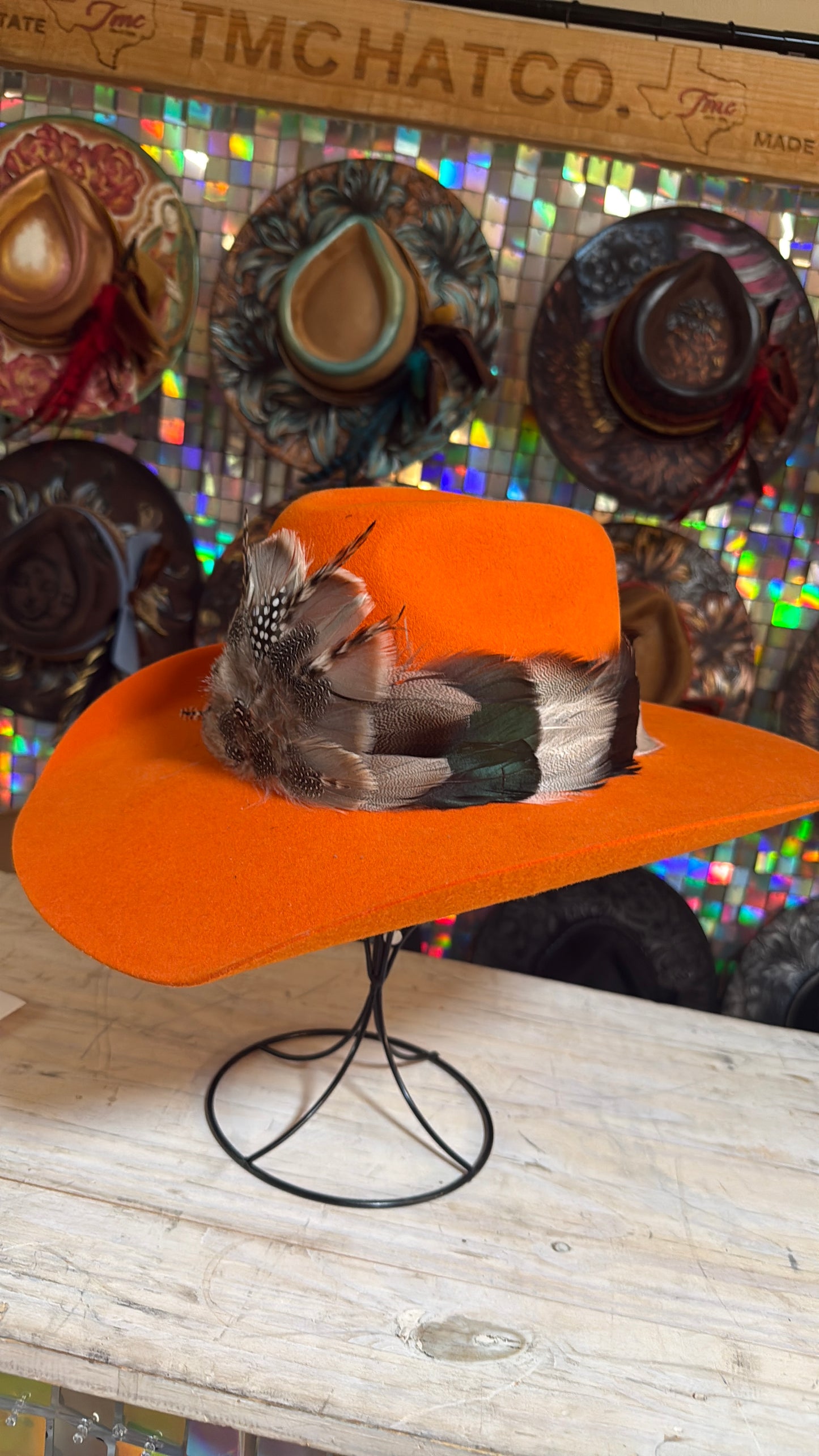 Vintage Style Feather Hat Band 10