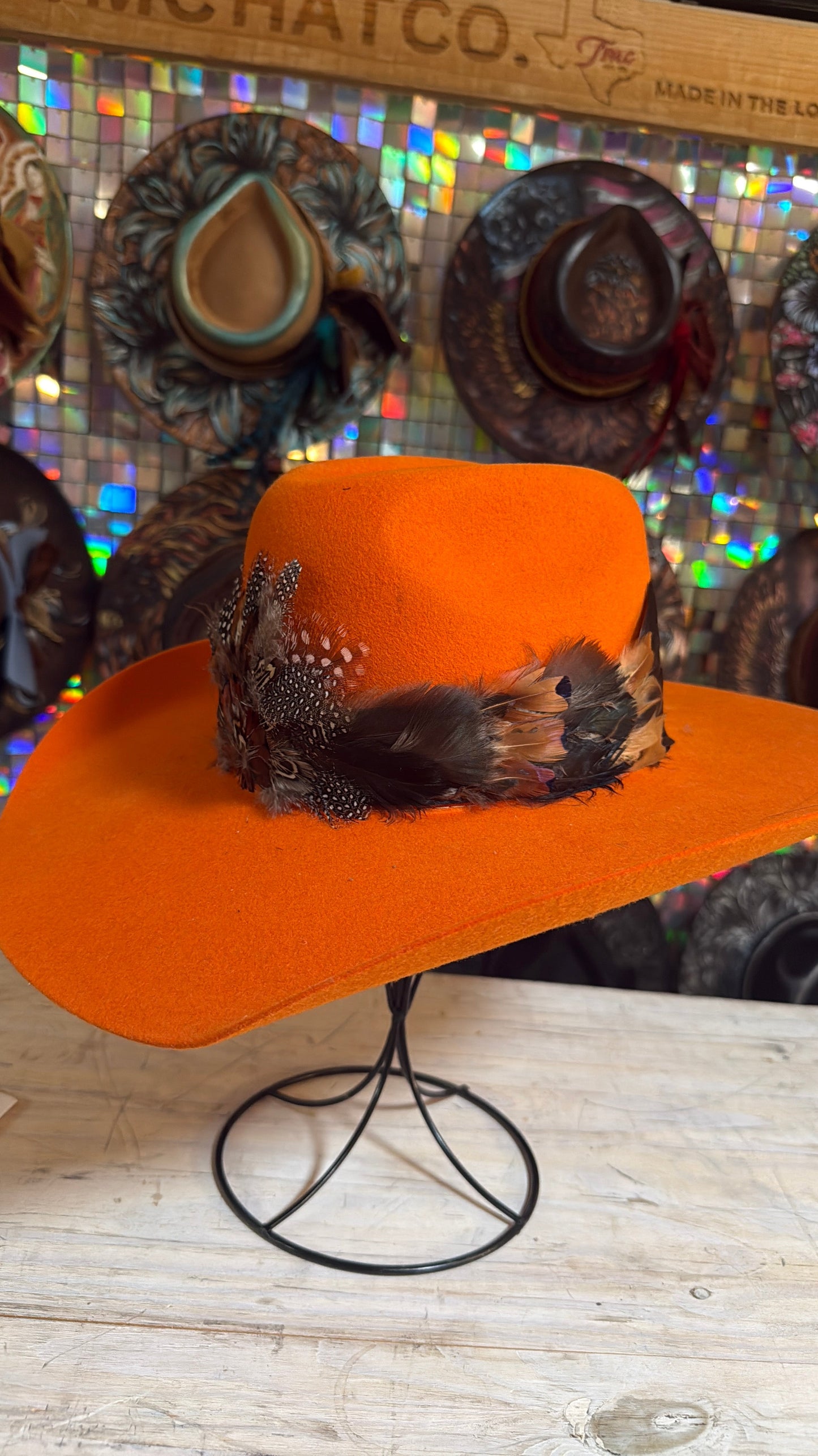 Vintage Style Feather Hat Band 7