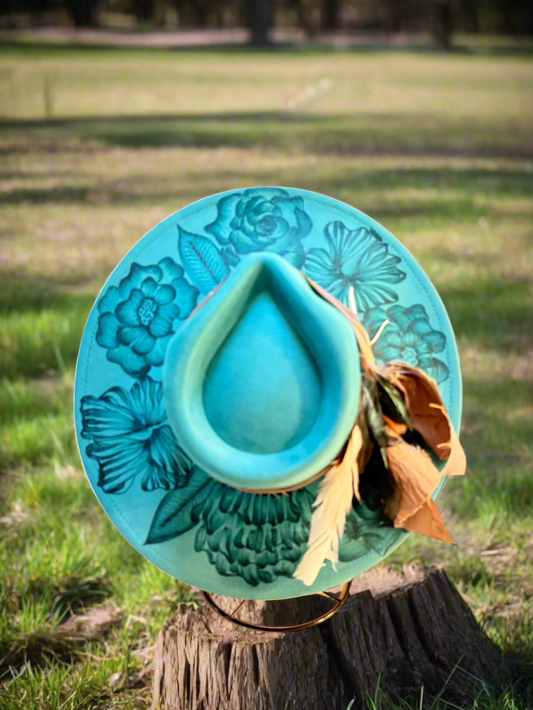 Floral Fantasy: Teal