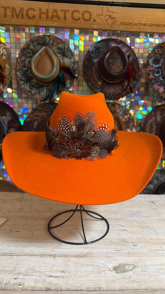 Vintage Style Feather Hat Band 7