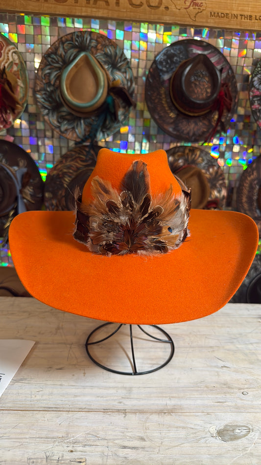 Vintage Style Feather Hat Band 3